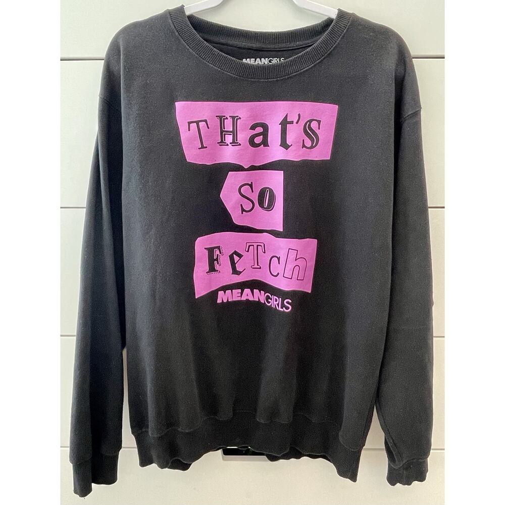 Mean Girls - That's So Fetch Women's Classic Movie Crewneck Sweatshirt - Sz. Med